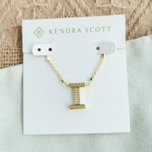 Kendra Scott - Letter I Pendant Necklace Gold